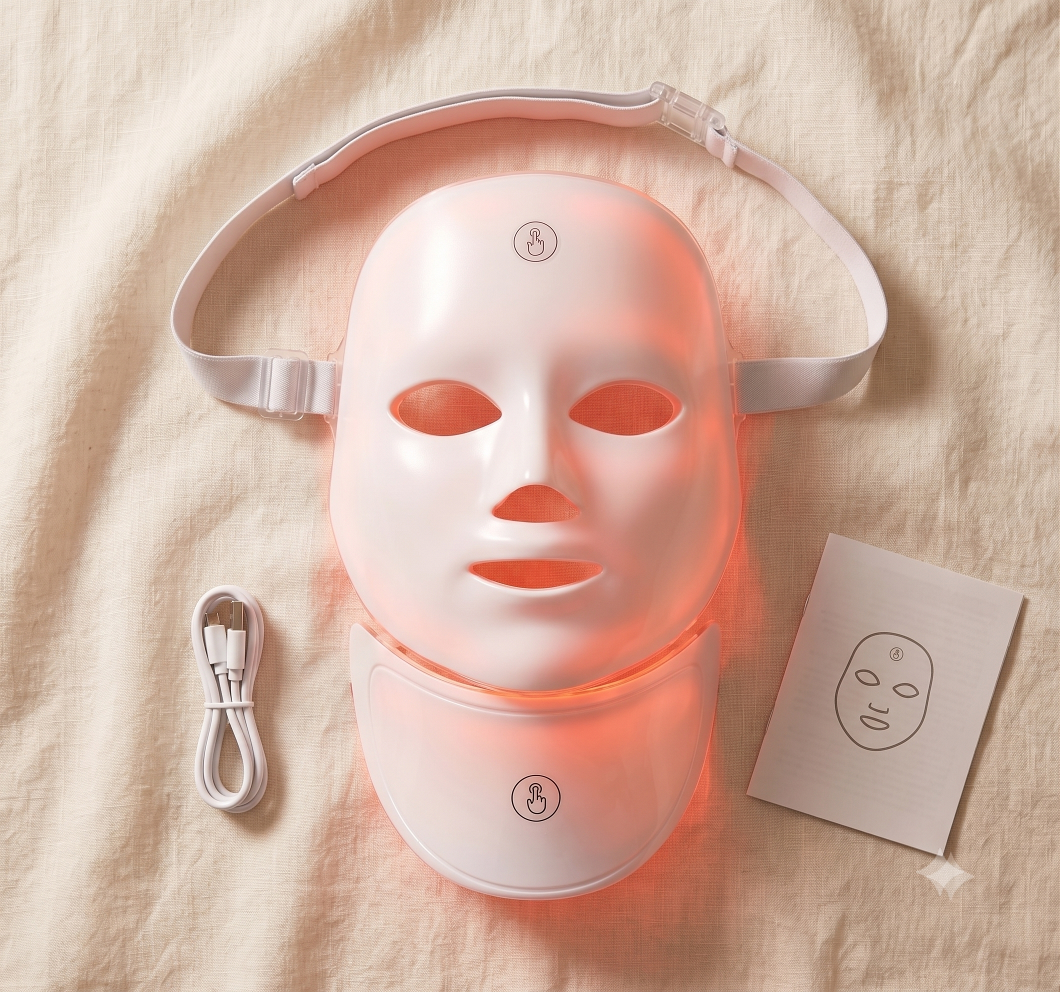 EverKind 7-Colour LED Face + Neck Mask